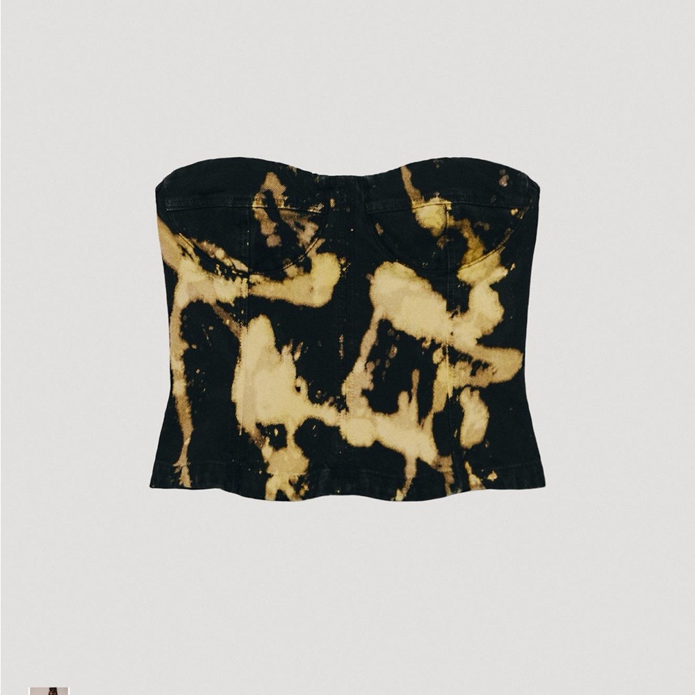 ZARA LIMITED EDITION STRAPLESS CORSET